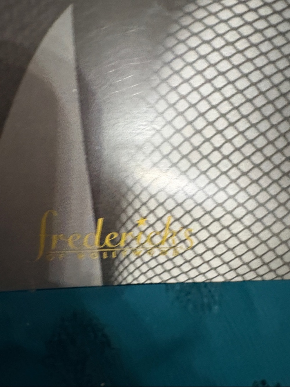 Frederick's of Hollywood Black Fishnet Pantyhose - Picture 2 of 3